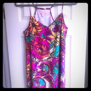 Lilly Silk dress. New condition. Mid thigh length